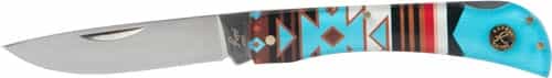 Abkt Roper Sunset Series #2 Western Lockback Single Blade