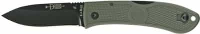 Ka-Bar Dozier Folding Hunter 3\" Foliage Green