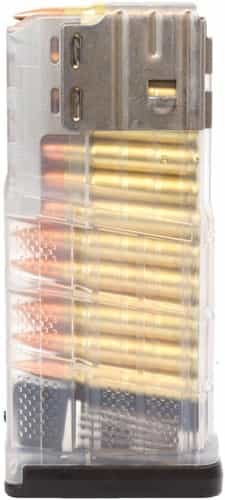 Lancer Magazine L7awm Sr-25 7.62X51 25Rd Translucent Clear