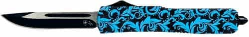 Templar Knife Slim Otf Maiden Teal 3.1\" Black Drop Point