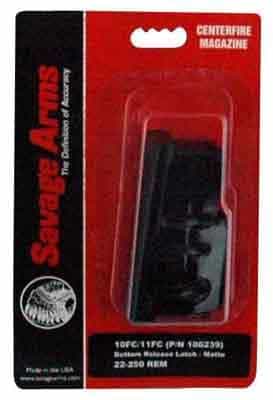 Savage Magazine 10Fc\/11Fc .223\/.204Ruger 4Rd Blued