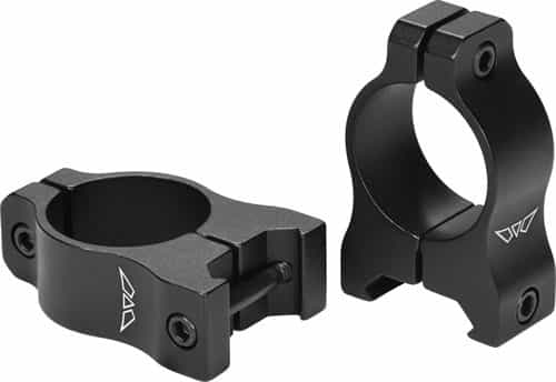 Warne Vapor 1\" Low Matte Rings Aluminum