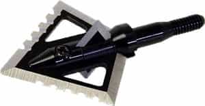 Magnus Broadheads Black Hornet 4-Bld Serrate 100Gr 1 1\/4\" 3Pk