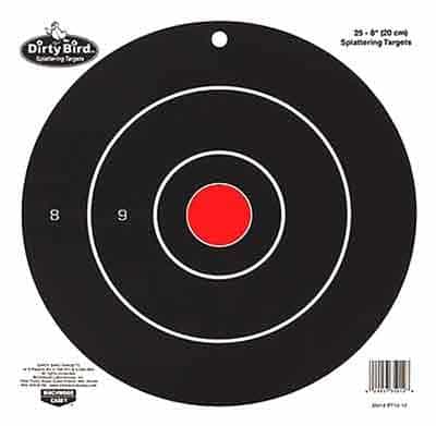 B\/C Target Dirty Bird 8\" Bull's-Eye 25 Targets