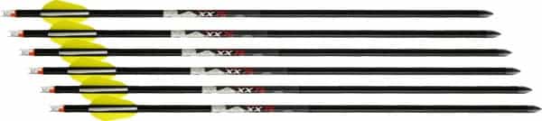 Wicked Ridge Xbow Arrow Xx75 20\" Aluminum Alpha Nock 6Pk