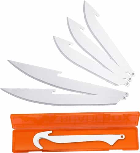 Outdoor Edge Rplcmnt Combo Bld Set 3Drop\/2Bone\/1Gut Hook