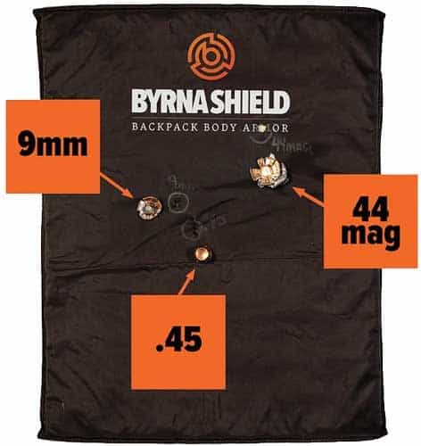 Byrna Shield Flexible Level Iiia Backpack Insert 10\"X12\"