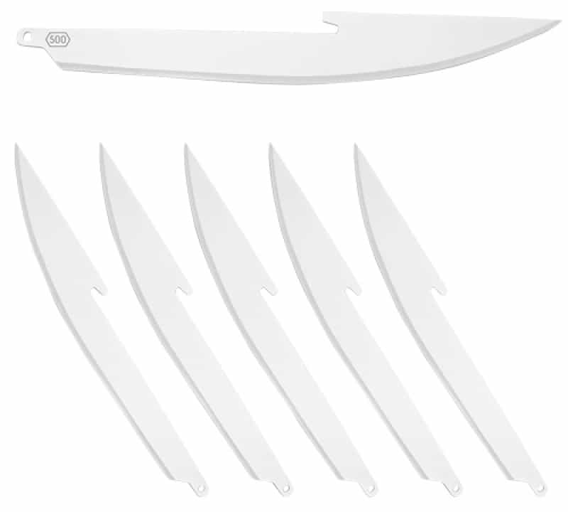 Outdoor Edge Razormax 5\" Replacement Blade 6-Pack Ss