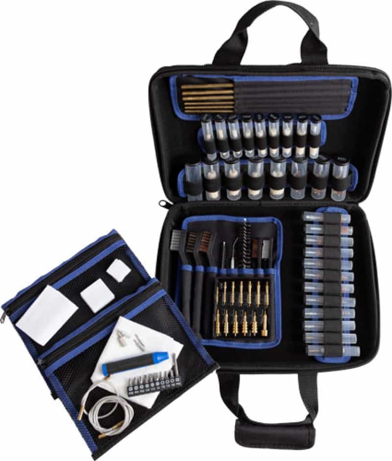 Gunmaster Universal Soft Side Gun Cleaning Kit 80 Pcs