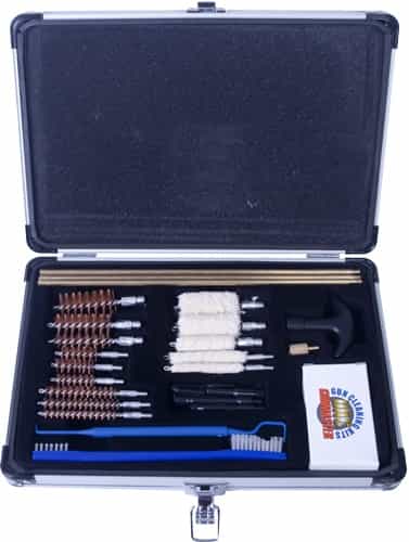 Gunmaster Universal Select .22 Cleaning Kit Alum Case 30 Pcs