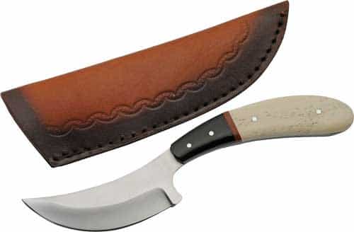Szco Rite Edge 3.75\" Bone Bird Wing Skinner W\/Sheath