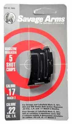 Savage Magazine Mkii Series .22Lr\/.17Hm2 5Rd Blued