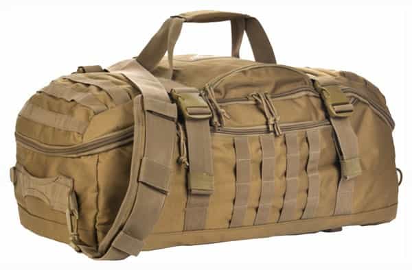 Red Rock Traveler Duffle Bag Backpack Or Luggage Coyote