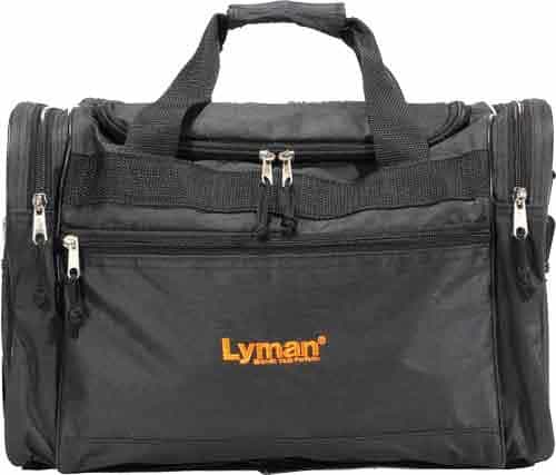 Lyman Handgun Range Bag Black Nylon W\/Carry Strap