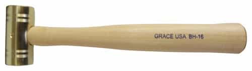 Grace Usa Hammer 16 Oz Brass