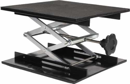 Lyman Shooting Bench Bag Jack Scissor Adjustable Platform