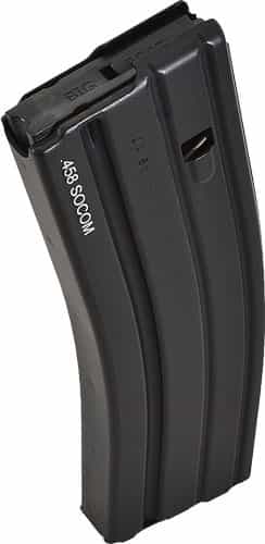D&H Tactical Magazine 458Socom 10Rd Blk W\/Laser Logo Ar15