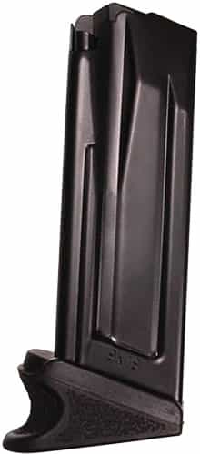 Hk Magazine P30sk\/Vp9sk 9Mm 10Rd Blk Steel Ext. Floorplat