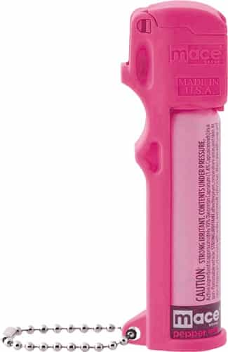 Mace Pepper Spray Personal Model Key Chain Neon Pink 18g