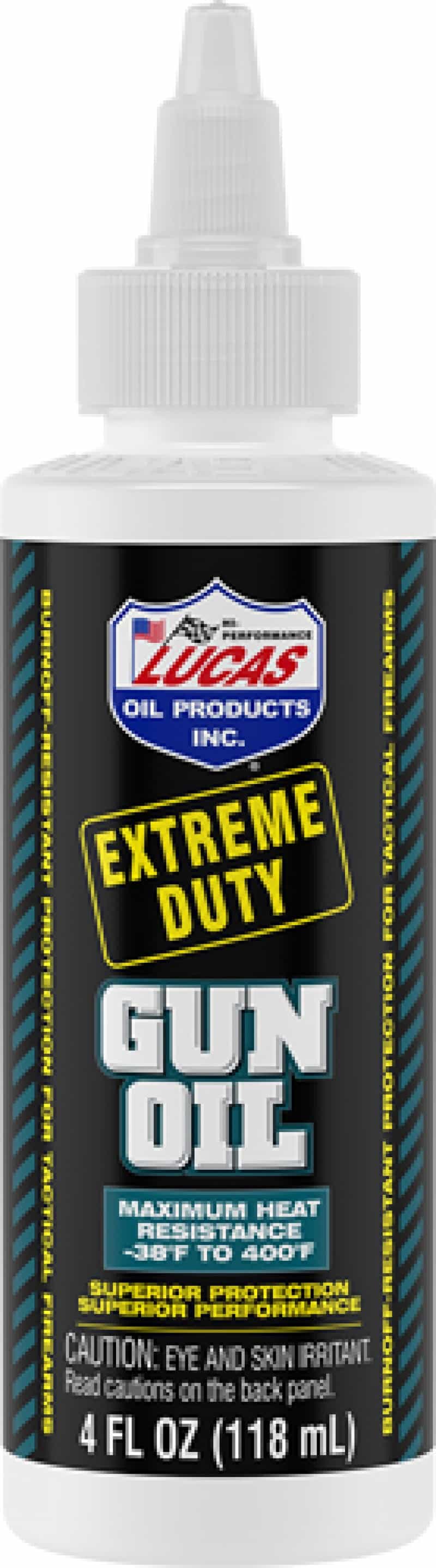 Lucas Oil 4 Oz Extreme Duty Gun Oil Liquid