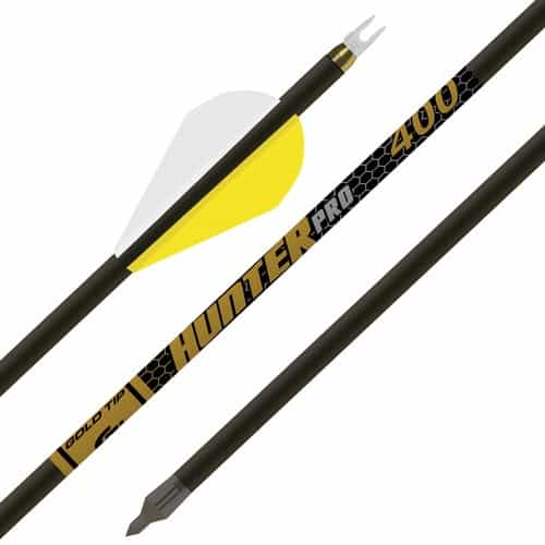 Gold Tip Arrow Hunter Pro 340 2\" Raptor Vanes 1\/2Doz