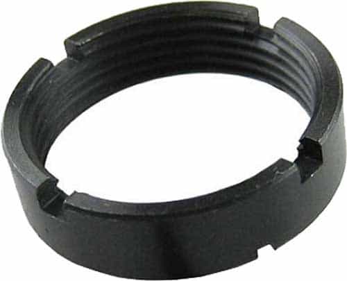 Je Mil-Spec Castle Nut For Ar-15 Steel Black