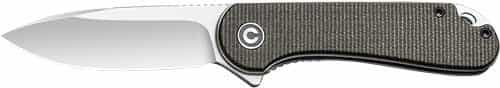 Civivi Knife Elementum 2.96\" Green Micarta\/Satin D2 Lnr Lck