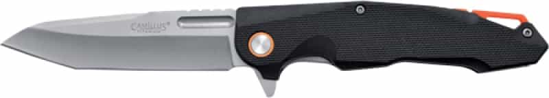 Camillus Regent Folding Knife 4\" Ss Blade Nylon Black