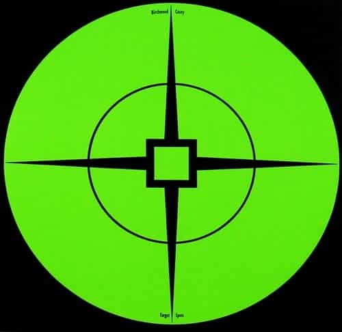 B\/C Target Spots 6\" Target 10 Targets Green