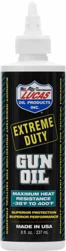 Lucas Oil 8 Oz Extreme Duty Gun Oil Liquid