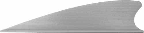 Tac Vanes Matrix 2.25\" Shield Cut Gray 36 Pack