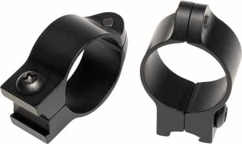 Winchester Rings For Ranger 1\" Low Black Matte