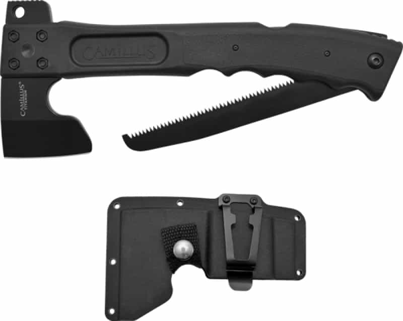 Camillus Camtrax 3-In-1 Hatchet 7\" Lockback Foldng Saw