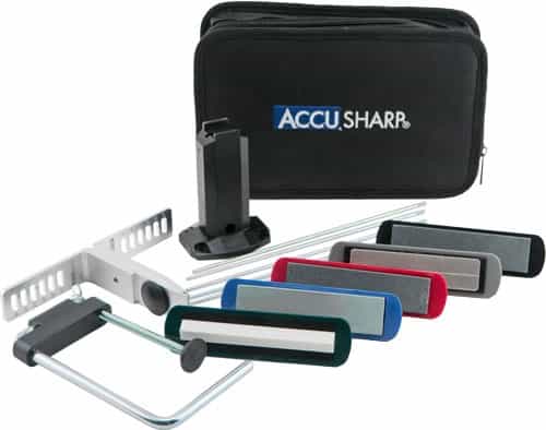 Accusharp 5-Stone Precision Knife Sharpening Kit W\/Case