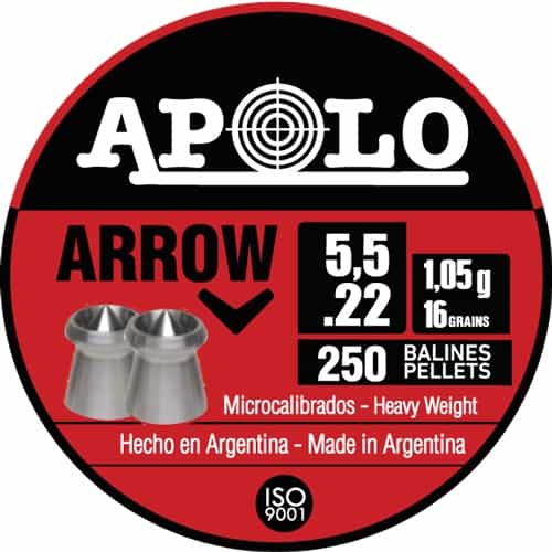 Hatsan Apolo 22 Arrow 16 Grain 250 Pack