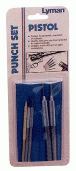 Lyman Pistol Punch Set 5 Punches