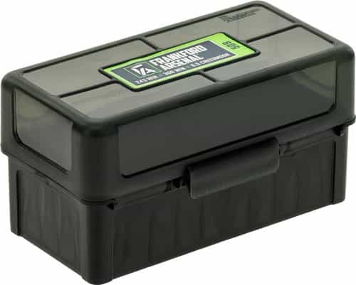 Frankford Arsenal Ammo Bx 243 22-250\/308 50Rnd Blk\/Smk Hg Tp