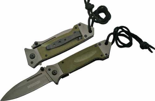 Szco Rite Edge 3.5\" G10 Heavy Assisted Folder Od Green Hndl
