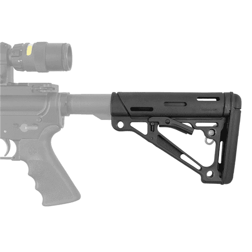 Ar-15/M-16 Overmolded Collapsible Buttstock