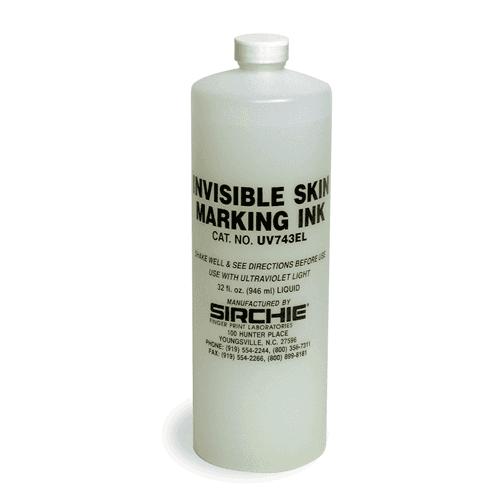 Fluorescent Invisible Skin Marking Ink (Pass In-Pass Out)