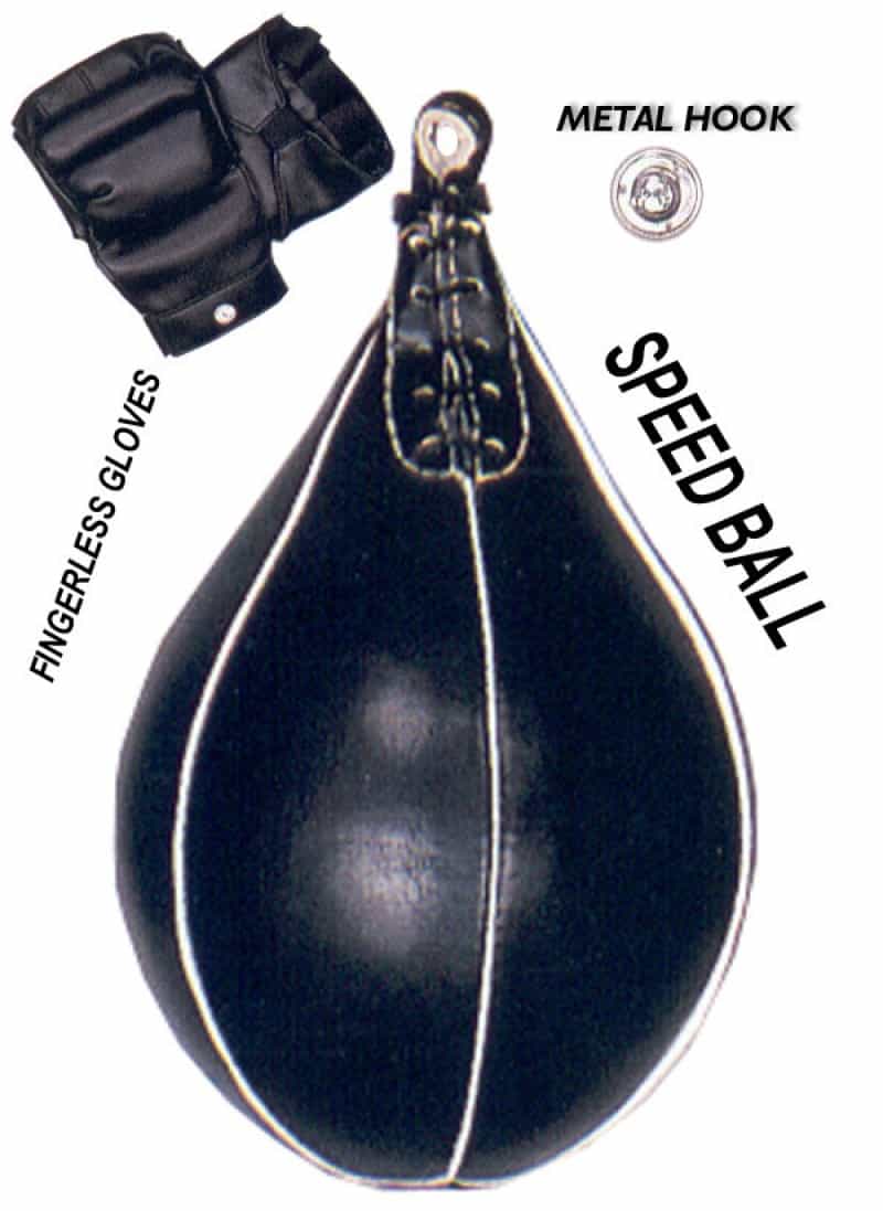 Last Punch Heavy Duty Speed Ball + Gloves & Metal Hook Brand New