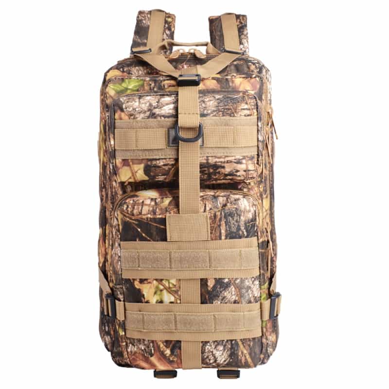 Tactical Military Assault 35L Backpack Outdoor Hiking Camping Hunting Molle Bag - Maple Leaf