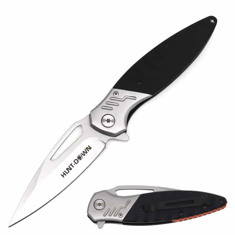 4.75" Bearing Folding Knife – 3Mm Molybdenum-Titanium Blade With G10 Handle