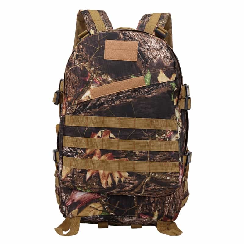 Military Tactical Climbing Waterproof Backpack 40L Camping Hiking Rucksack Travel - Maple Leaf Color