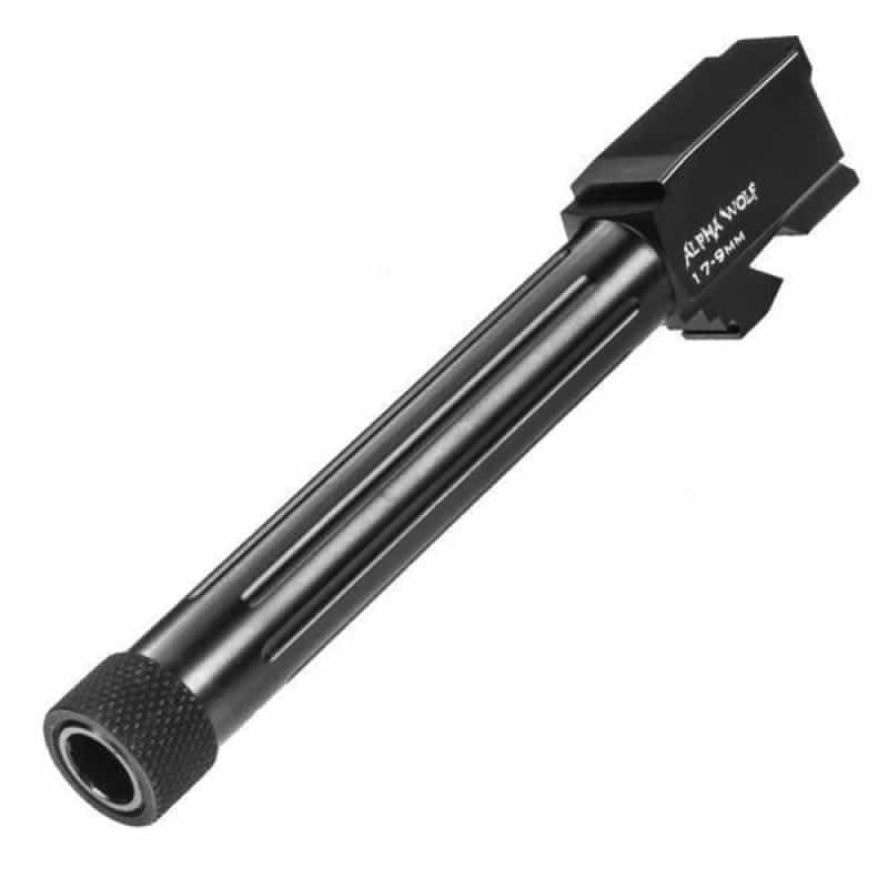 Alphawolf Barrel For Glock 17 9Mm Threaded 1/2 X 28