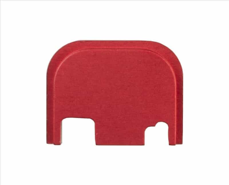 Smooth Slide Cover Plate - Red