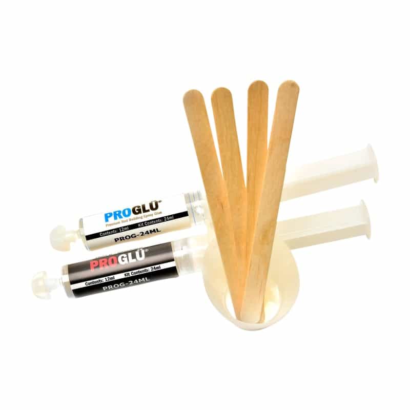 Proglu Premium Rod Building Epoxy Glue – 24Ml Pre-Loaded Syringe Kit