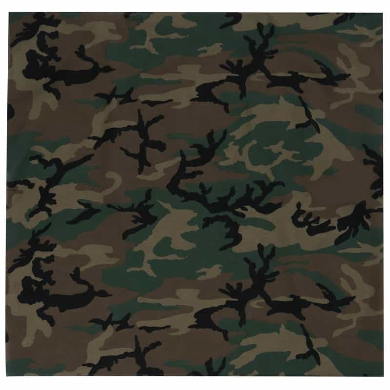 Rothco Large Camo Bandana 27 X 27 Inch