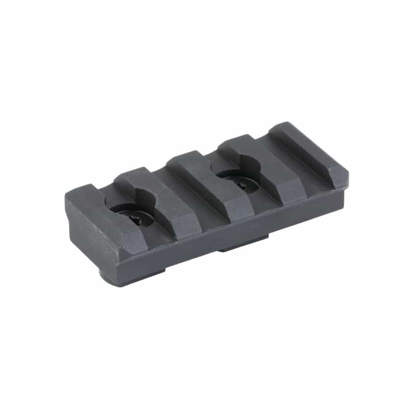Noveske, 4 Slot Picatinny Rail Section, M-Lok Compatible, Black