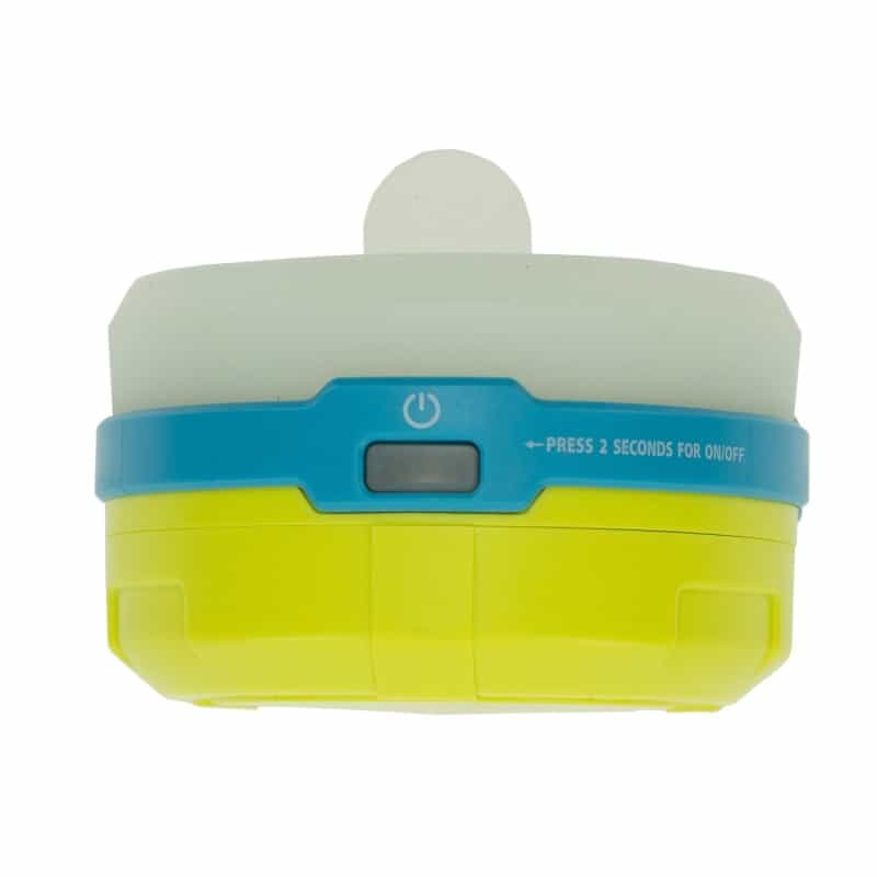 Ust - Ultimate Survival Technologies, Spright Lantern, 3 Modes: High (100 Lumens), Low (50 Lumens), And Nightlight (10 Lumens), 3Aa Batteries (Not Included), Yellow/Blue